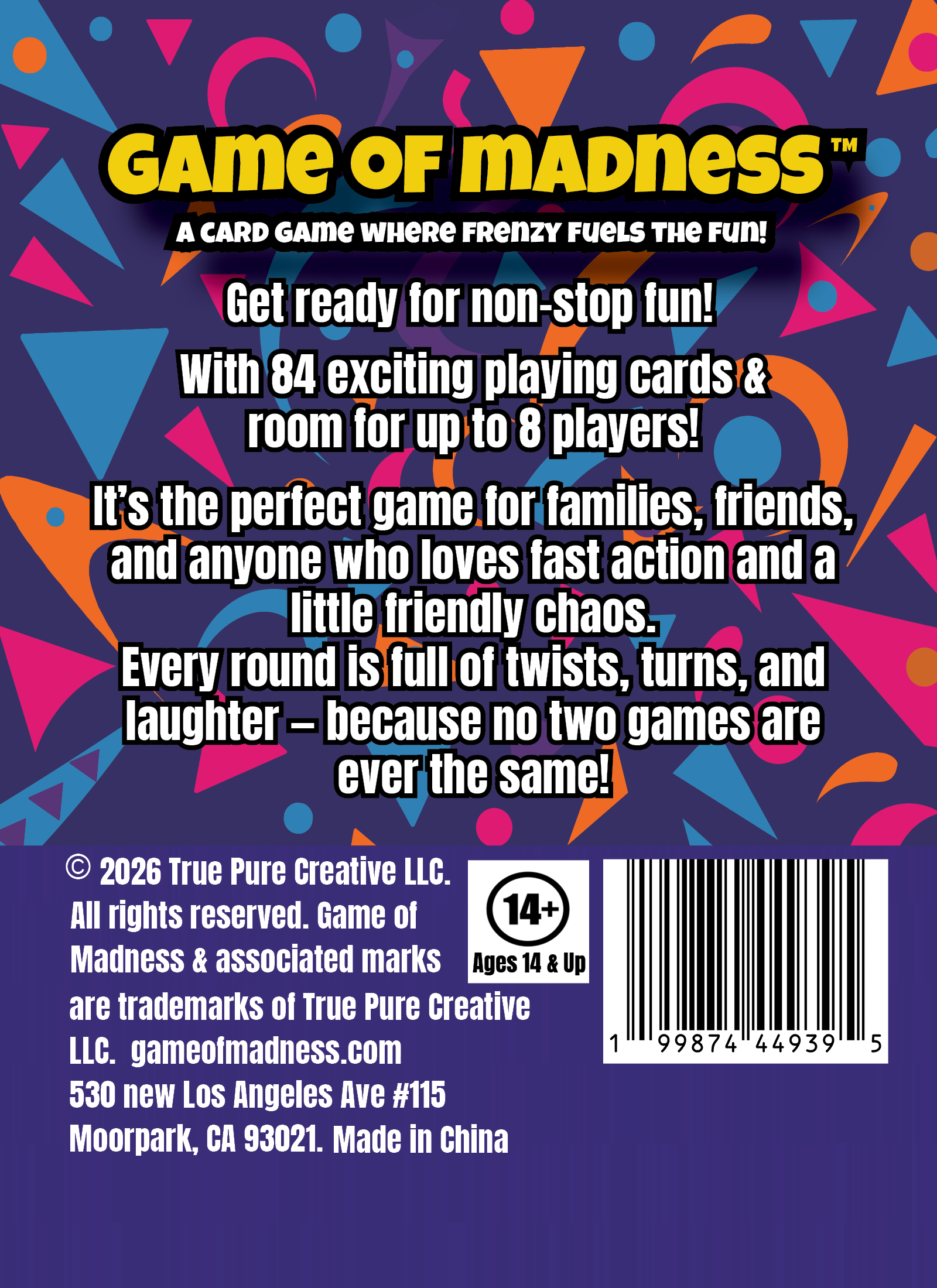 Game of Madness